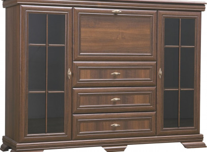 Wohnzimmerschrank 158cm XXL Low Boards Anrichte Holz Kommode Sideboard Kommoden